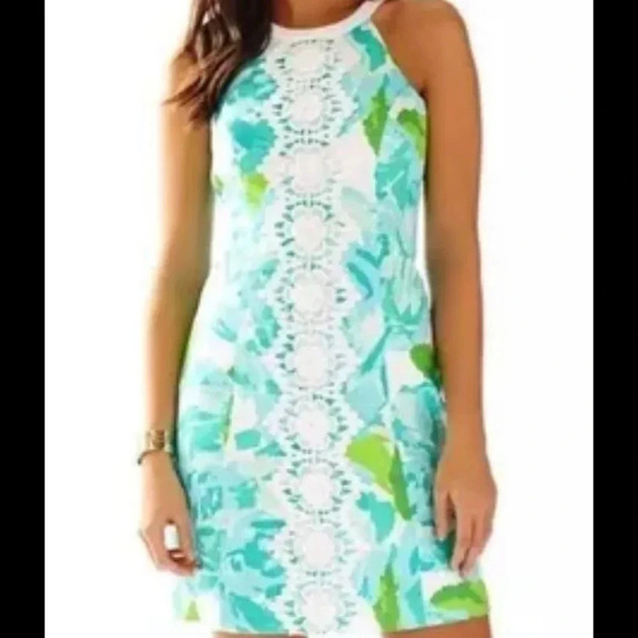 Lilly Pulitzer Dress Women’s 00 First Impression Pearl Shift Mini - Picture 2 of 7